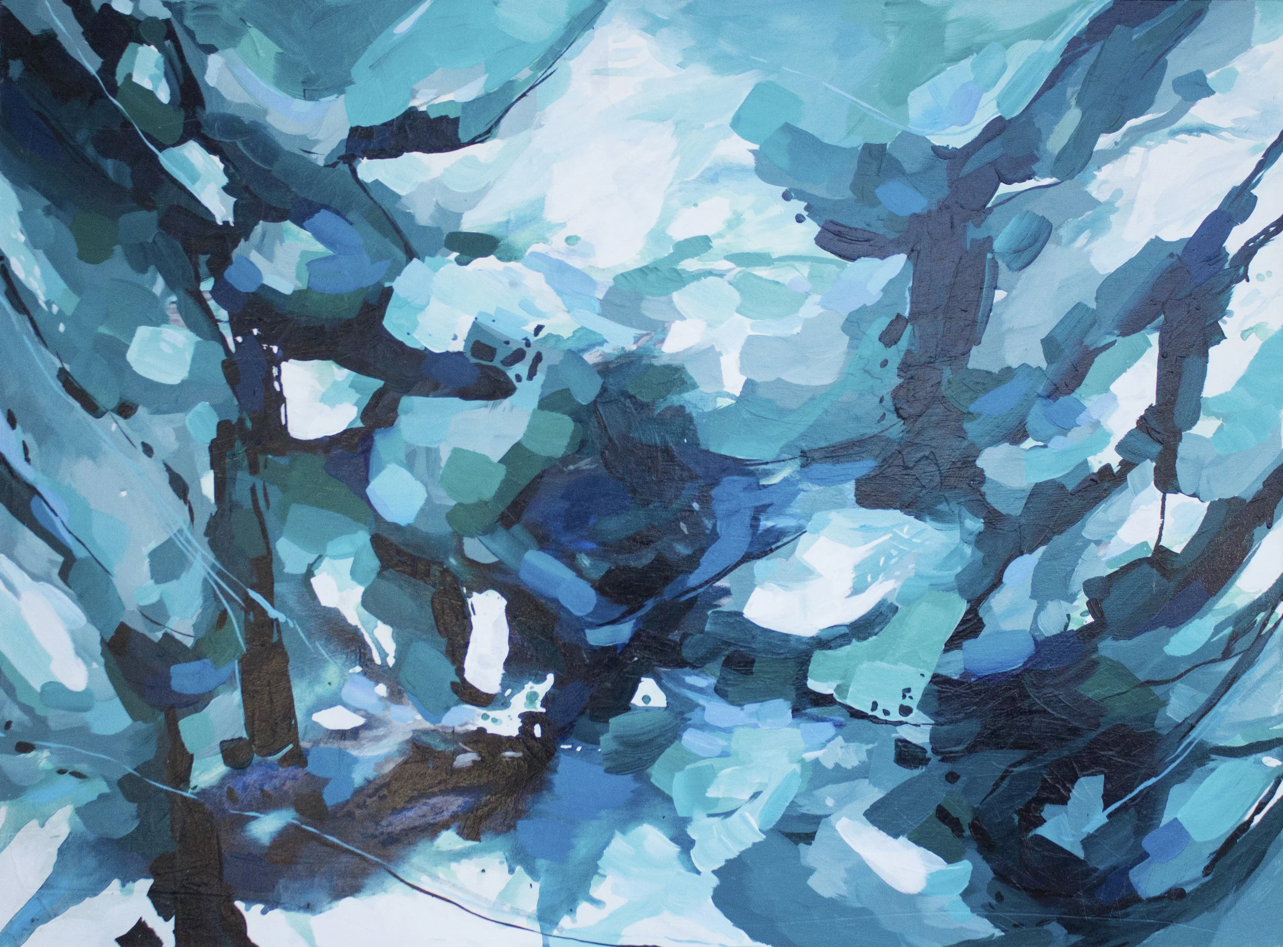 Green Tourmaline, 36x48"