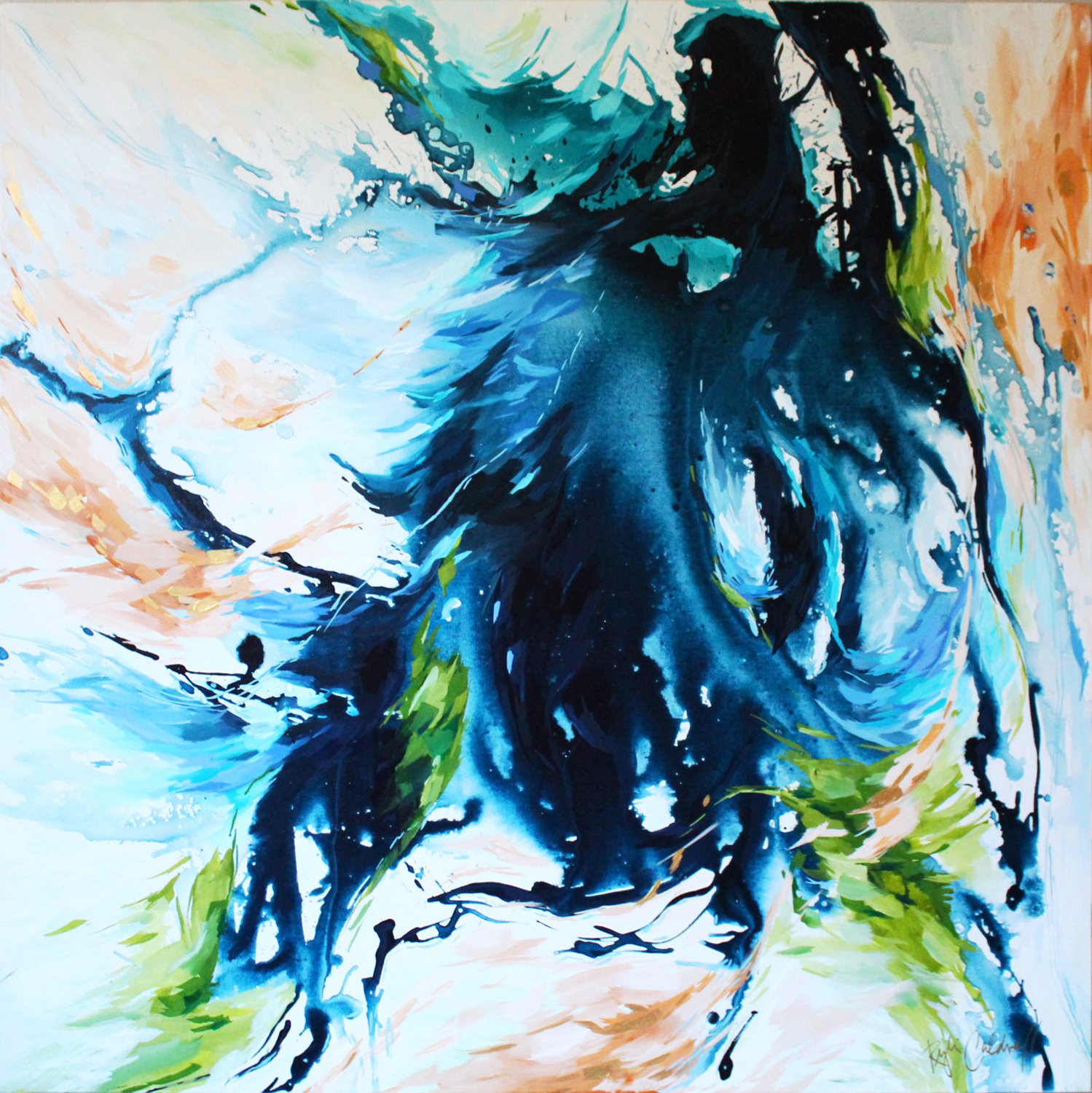 Revelry, 48x48"