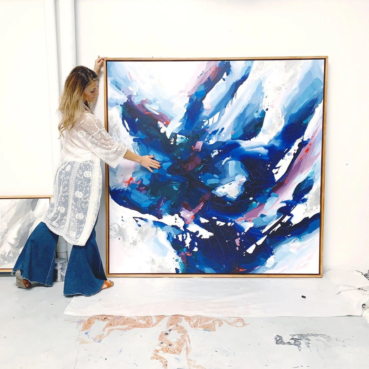&quot;Art is the only place I know where you can pour out all the mess, all the beauty, all the in-betweens &mdash; and somehow end up with something that speaks louder than words ever could.&quot; 🙏🏻
