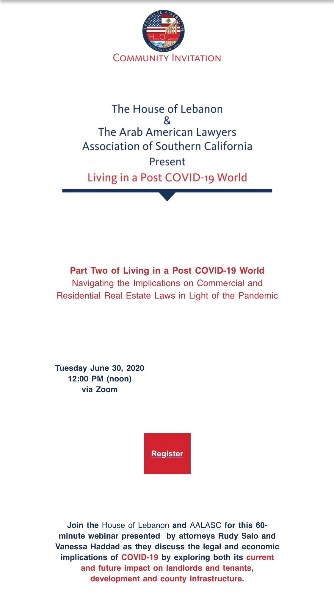 Part Two of Living in a Post COVID-19 World: Navigating the Implications on Commercial and Residential Real Estate Laws in Light of the Pandemic
