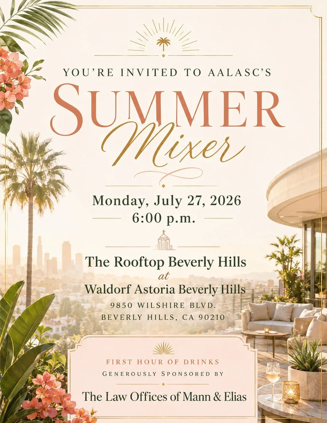 AALASC's July 2026 Summer Mixer 