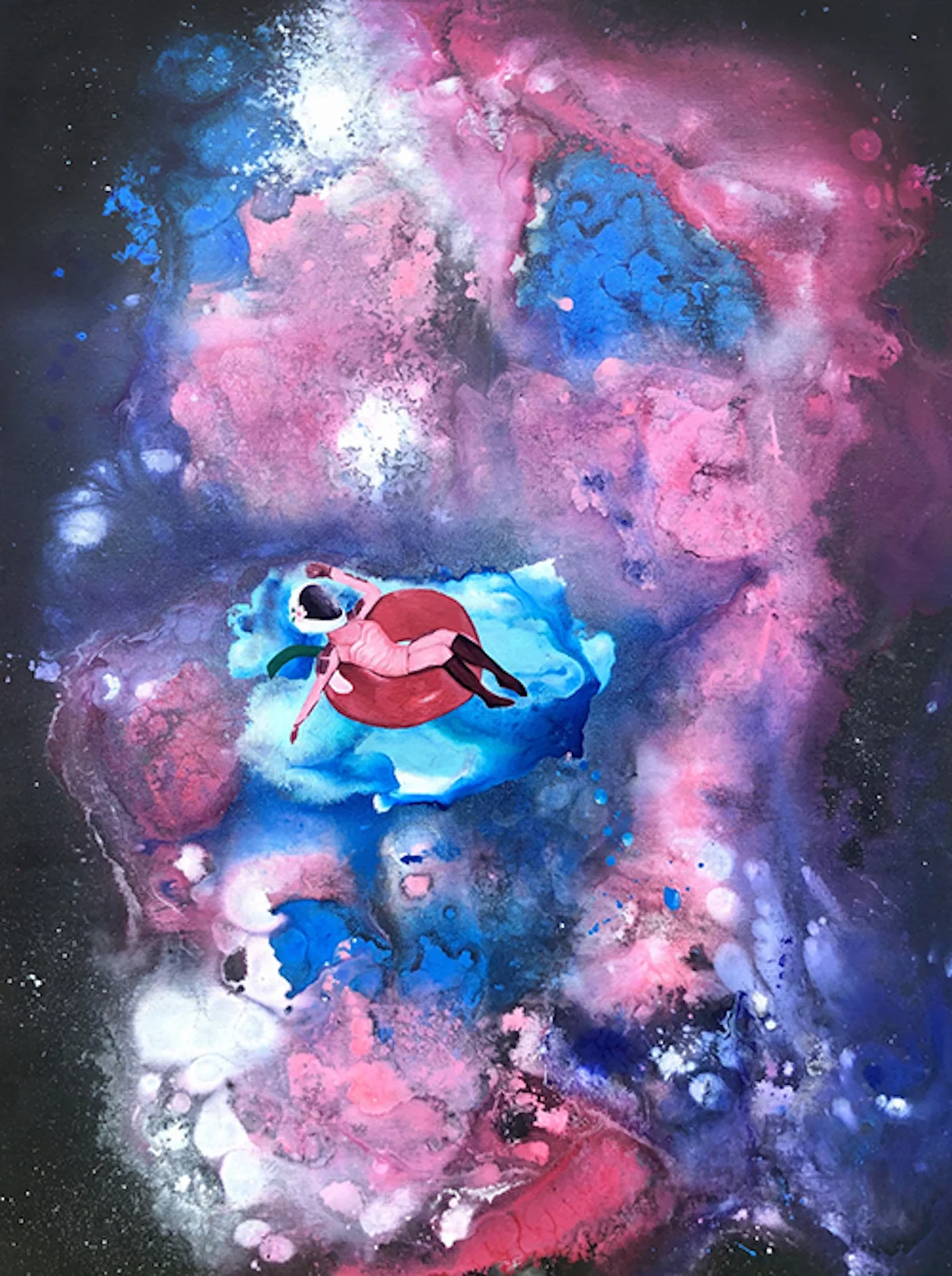 Betty’s Star Tan is Coming Along Quite Nicely, 36” x 48”, Acrylic on canvas, 2019