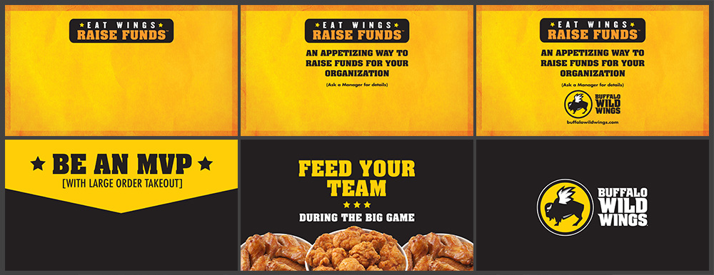 Balehval Revision Synes Buffalo Wild Wings — Image+Type | A Creative Motion-based Graphic Design  Studio.