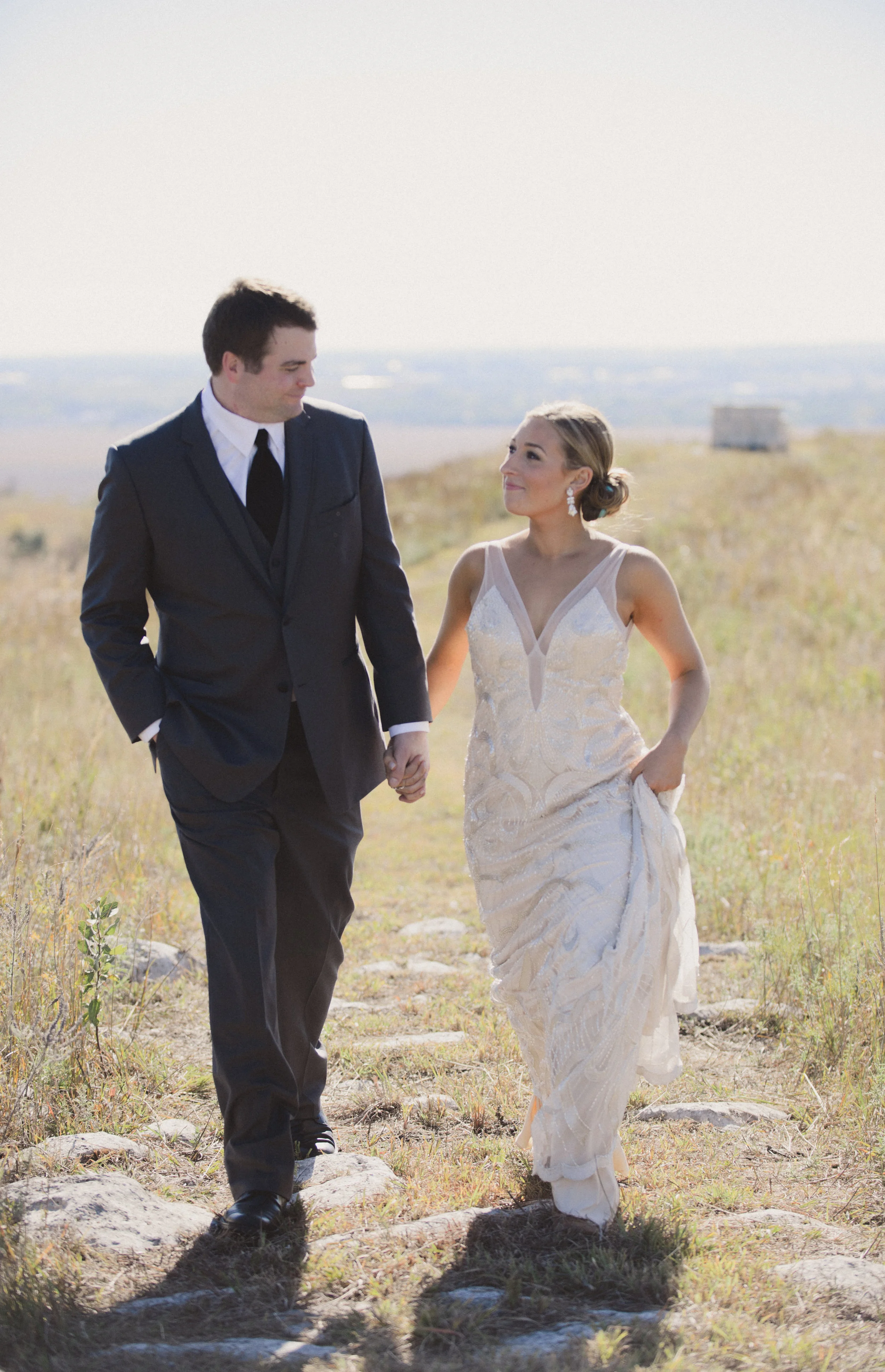 October 2014. We got married on the ranch I grew up on in Manhattan, Kansas. #ottosontheprairie