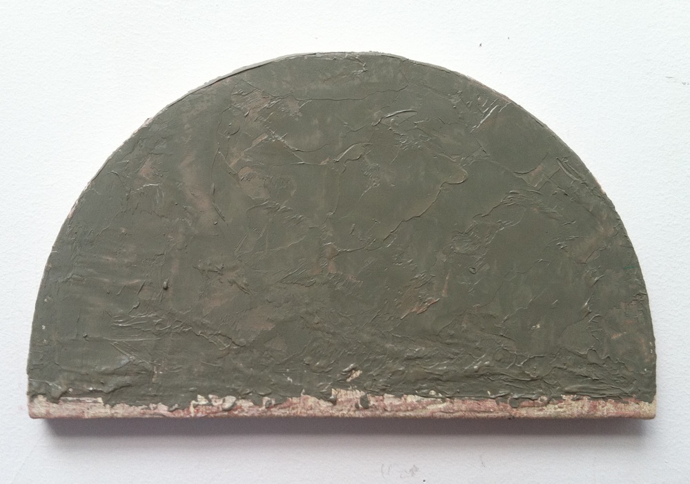 Grey Arch, Oil / Linen, 7x 12 x 1/2", 2012