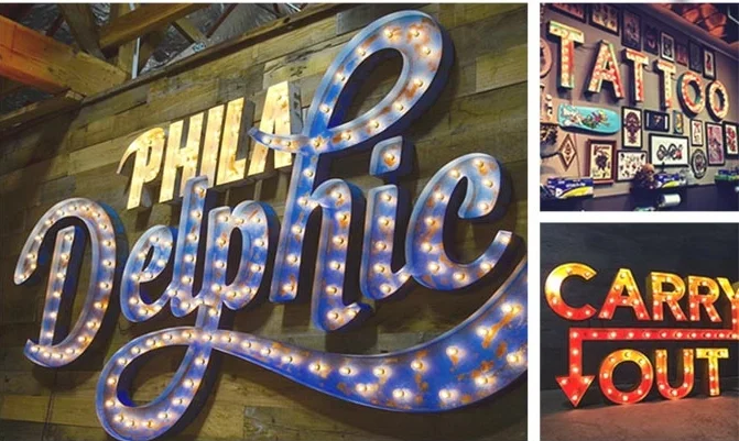 Vintage Marquee Lights