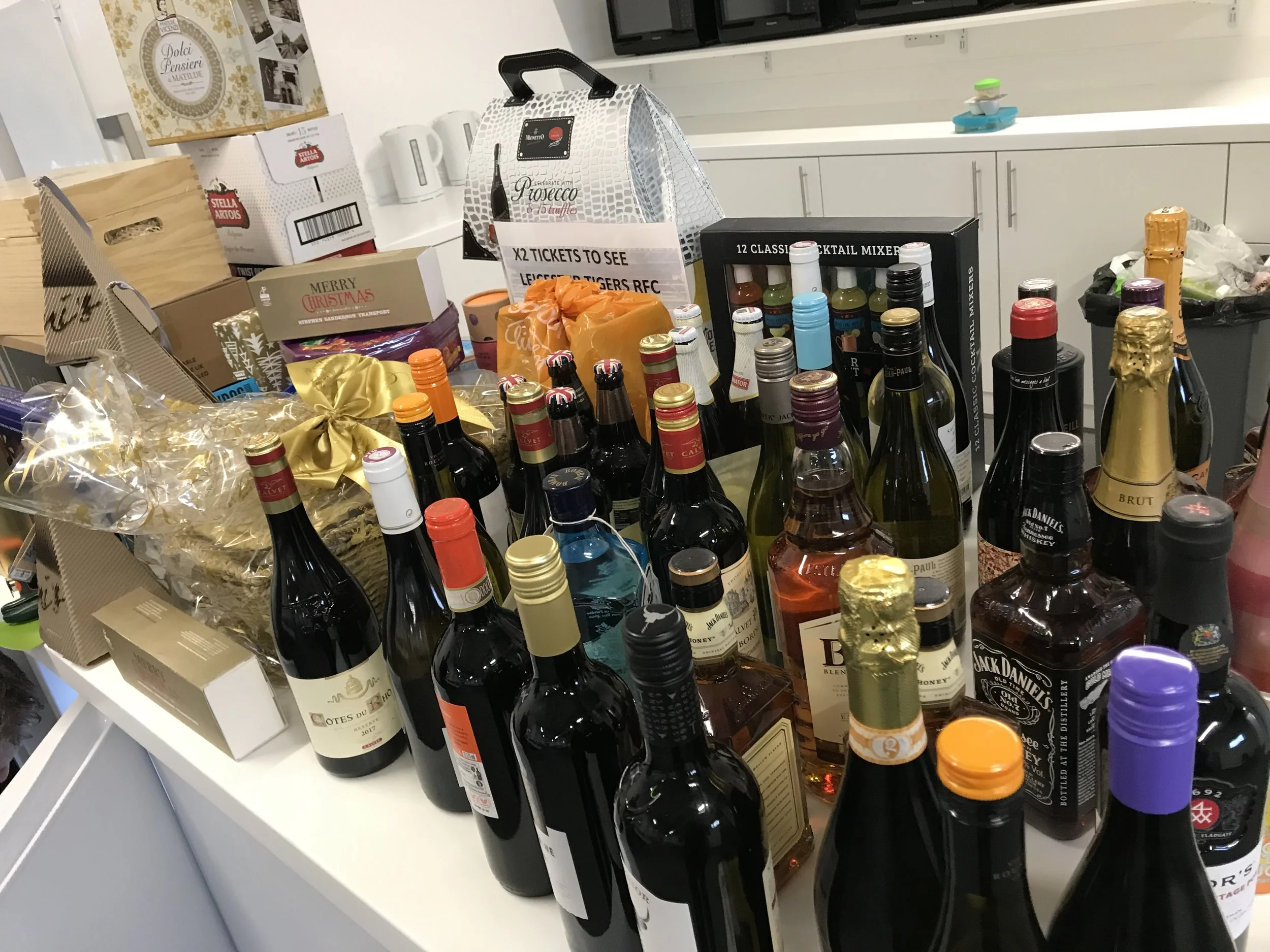 Some generous donations meant there was a whole host of great prizes to be won.