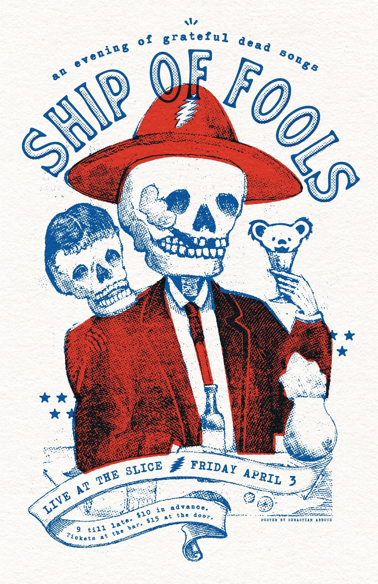Ship of Fools poster design