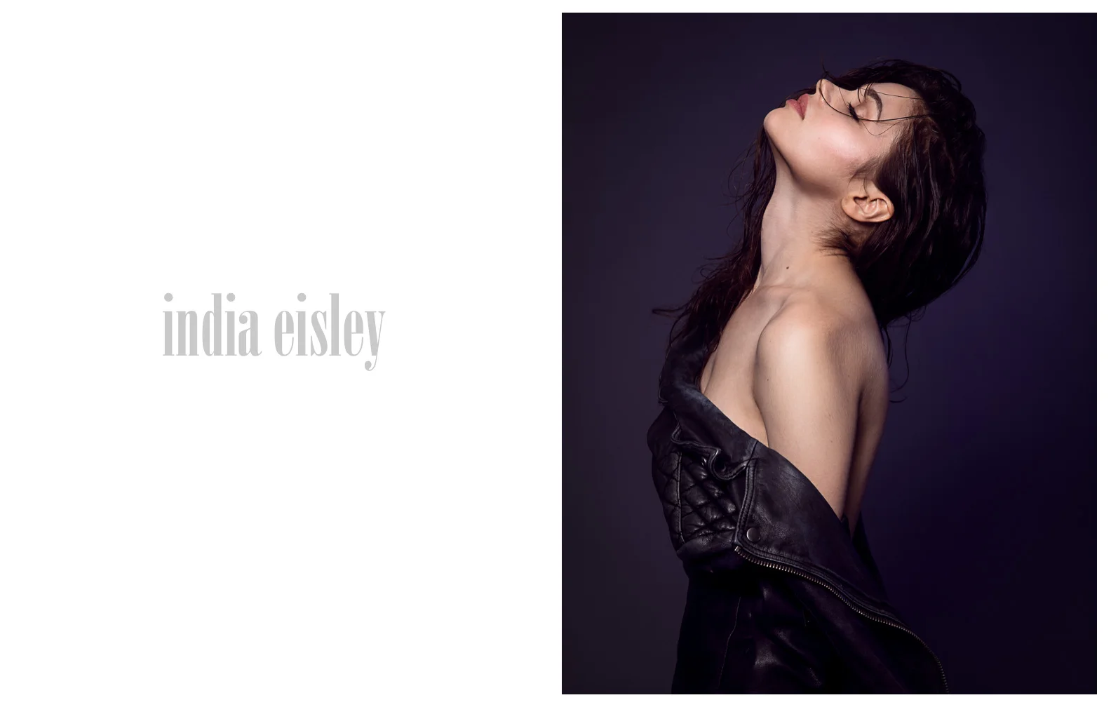 India Eisley – Celebrity Portrait by Tiziano Lugli