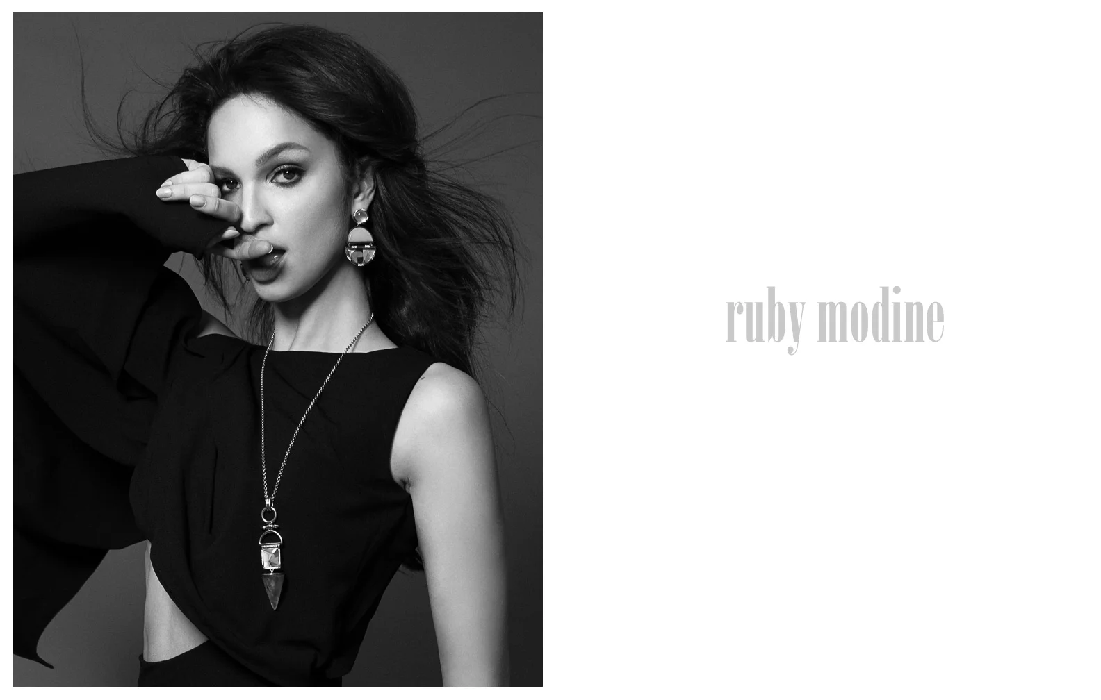 Ruby Modine – Celebrity Portrait by Tiziano Lugli