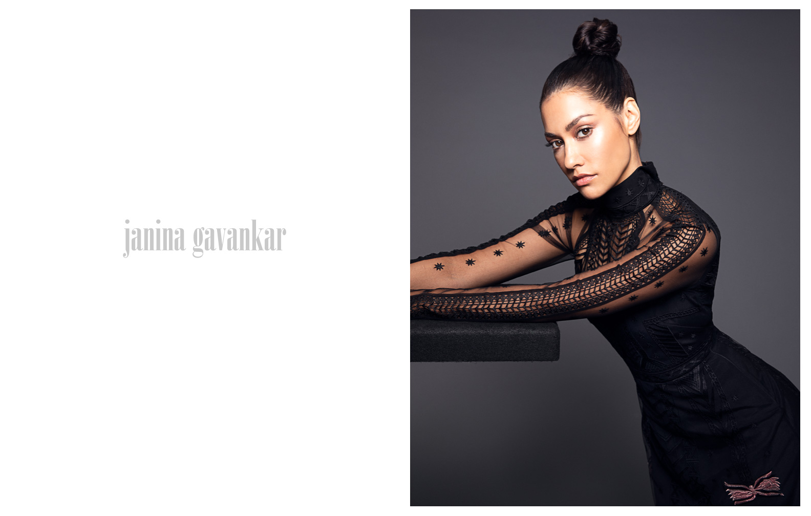 Janina Gavankar – Celebrity Portrait by Tiziano Lugli
