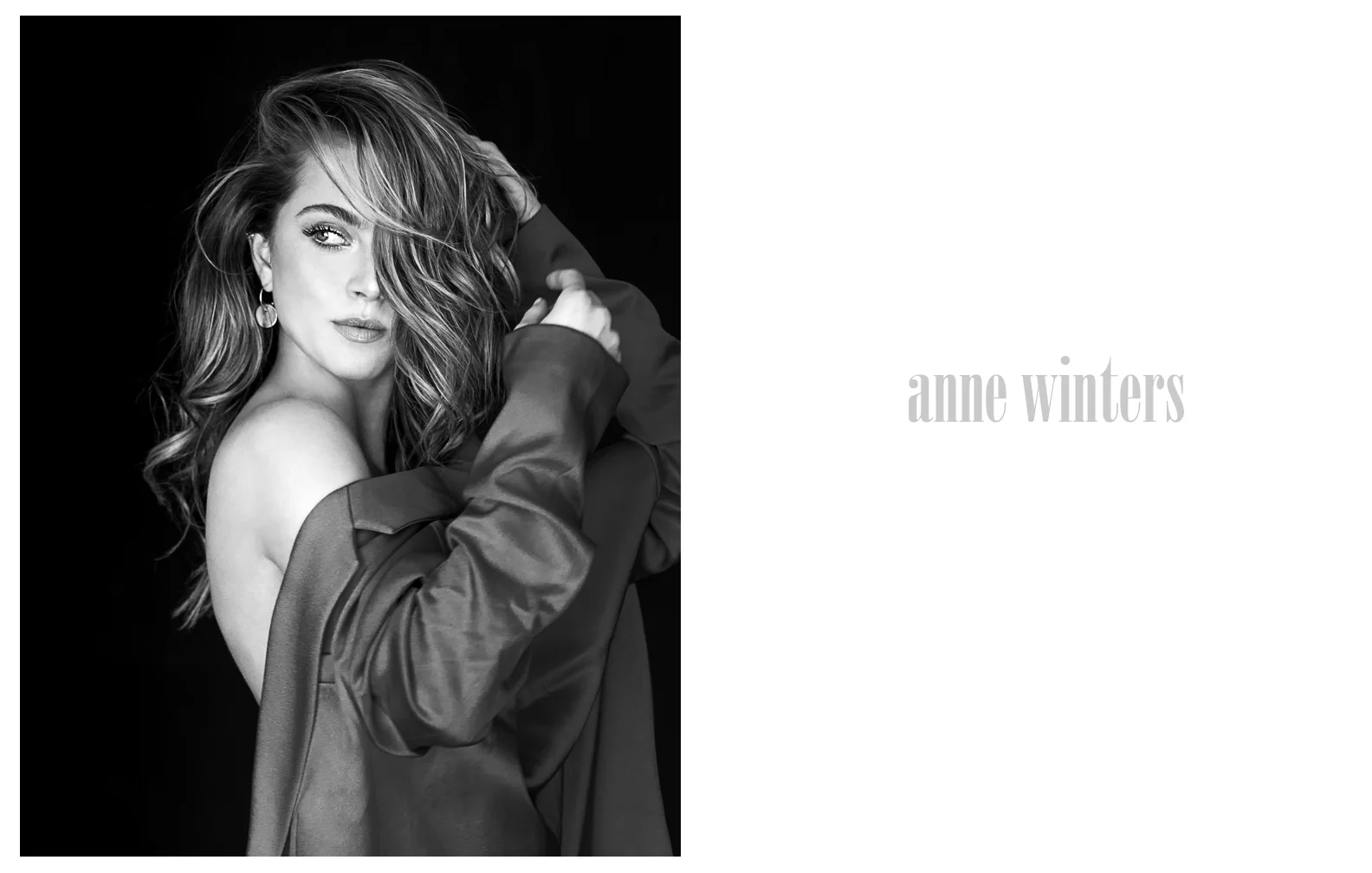 Anne Winters  – Celebrity Portrait by Tiziano Lugli