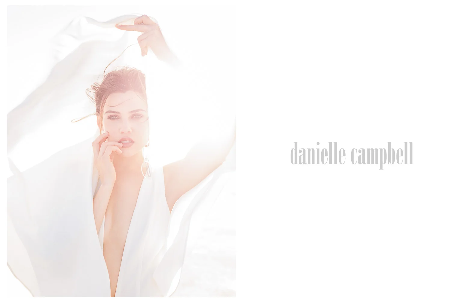 Danielle Campbell – Celebrity Portrait by Tiziano Lugli