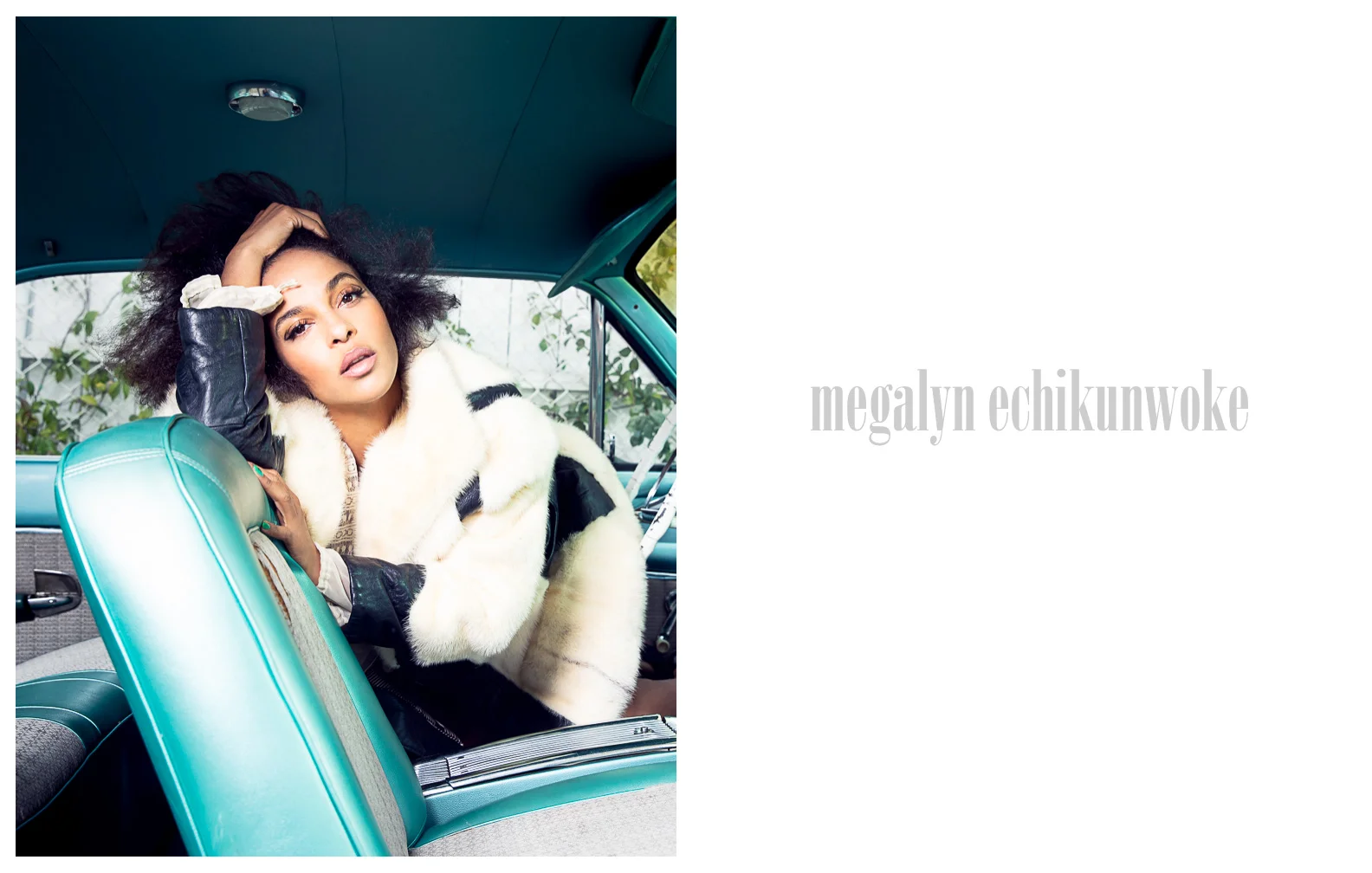 Megalyn Echikunwoke – Celebrity Portrait by Tiziano Lugli