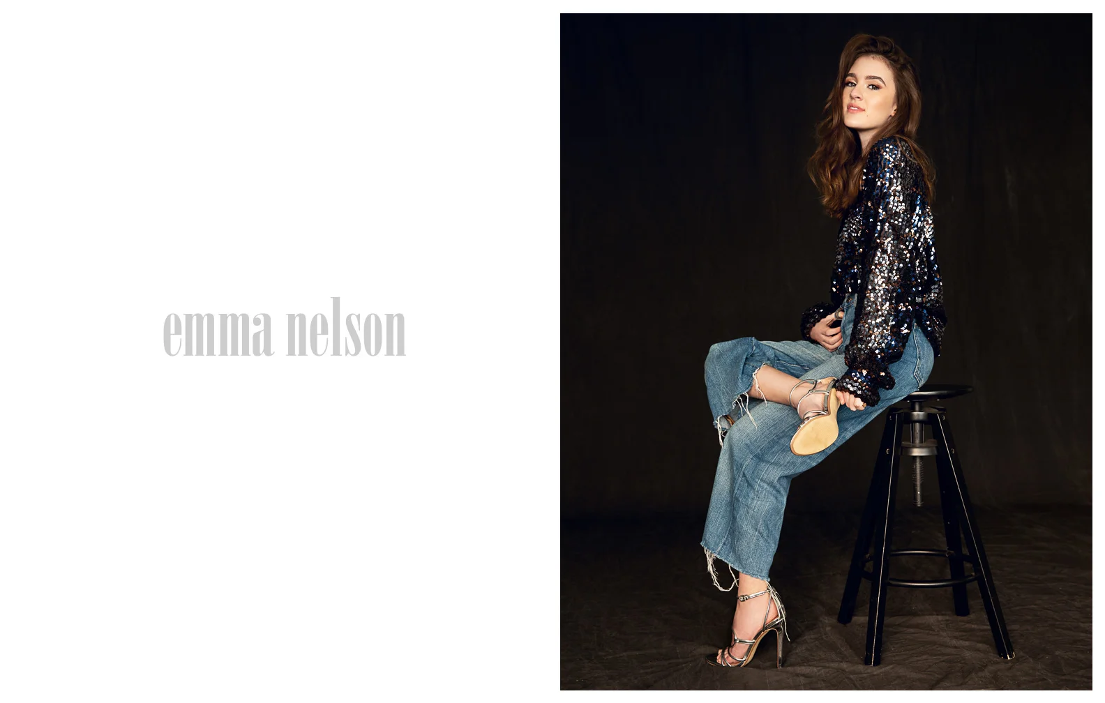 Emma Nelson - Celebrity Portrait by Tiziano Lugli