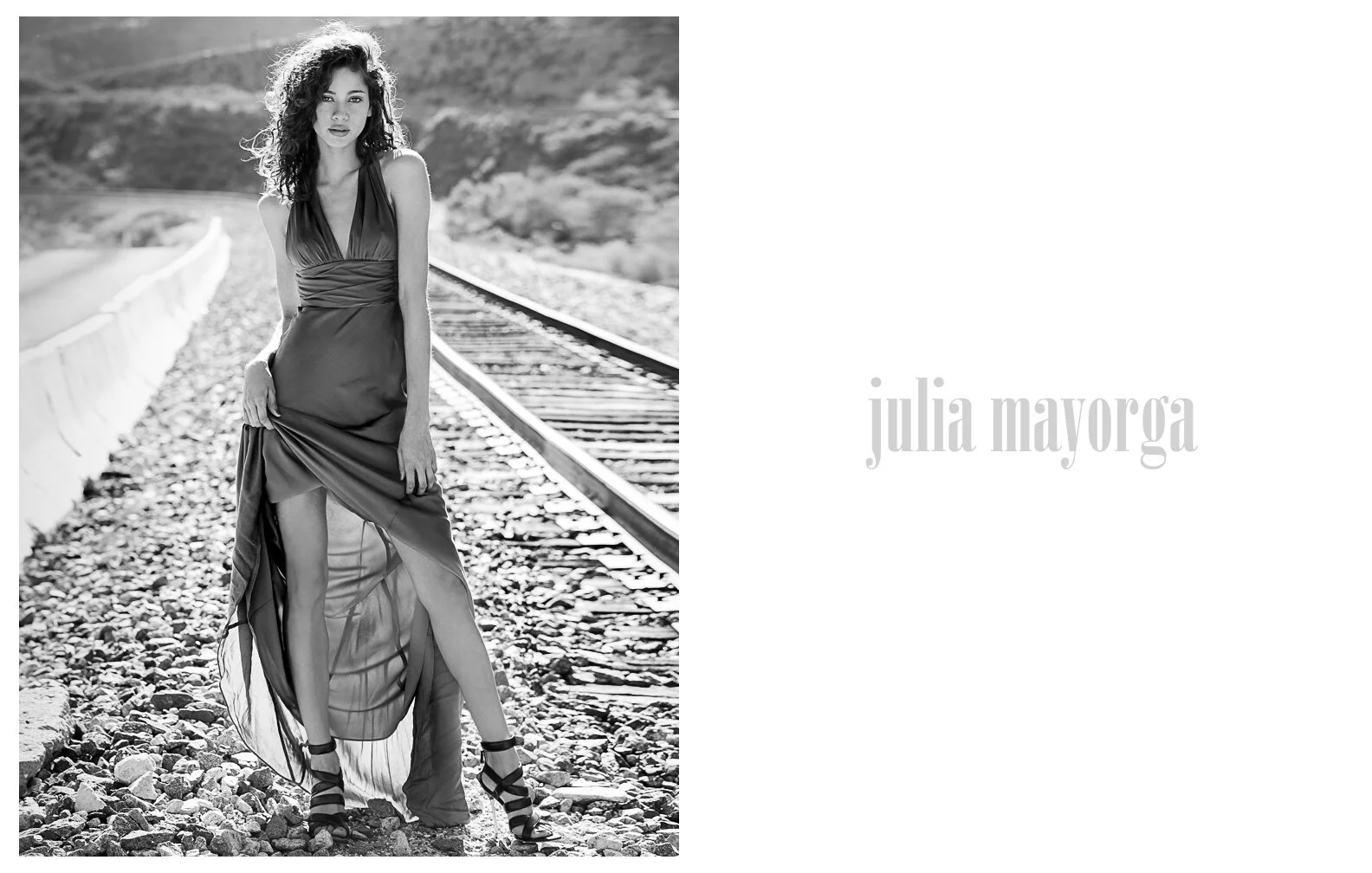 Julia Mayorga – Celebrity Portrai by Tiziano Lugli