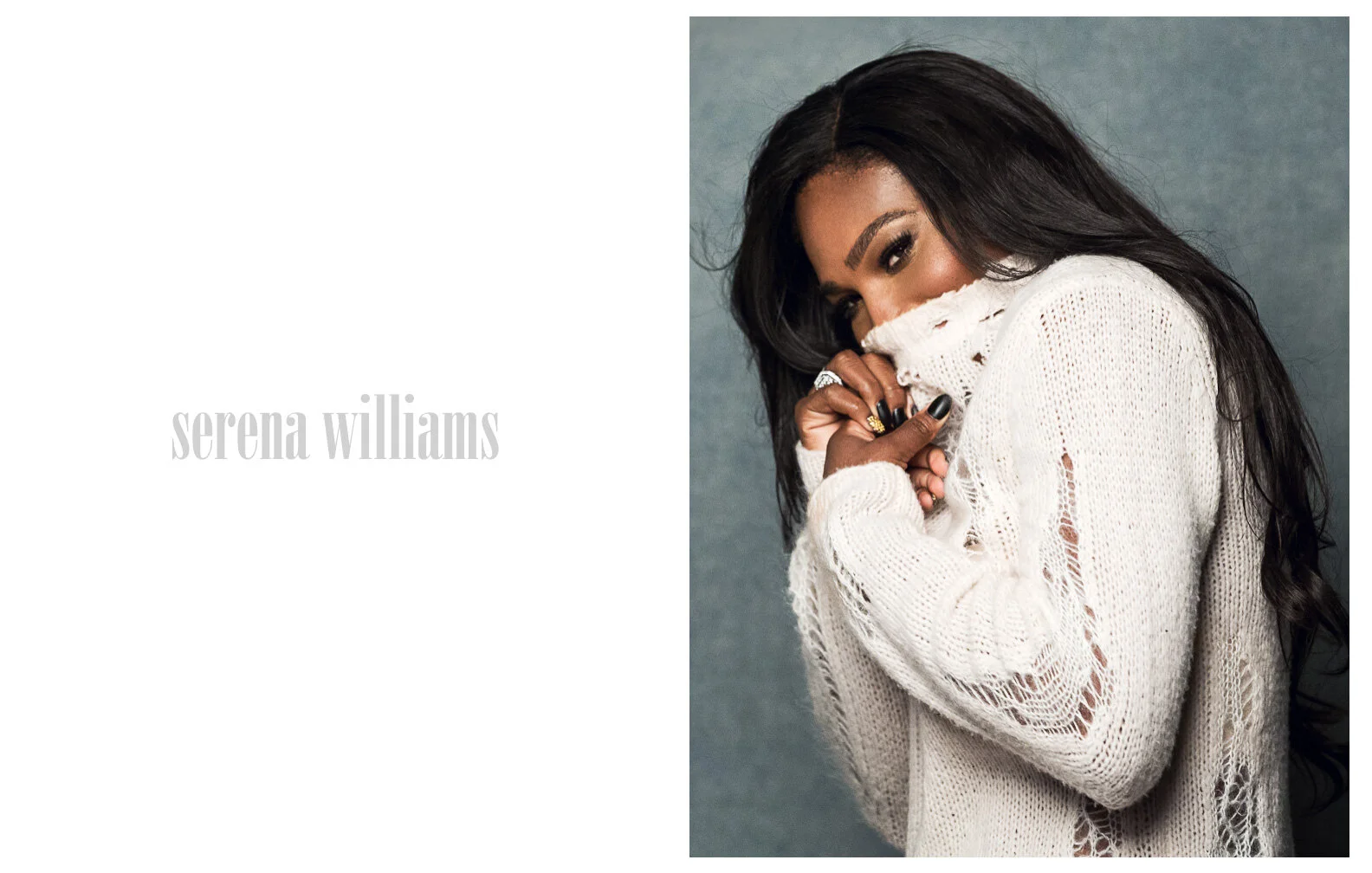 Serena Williams – Portrait by Tiziano Lugli