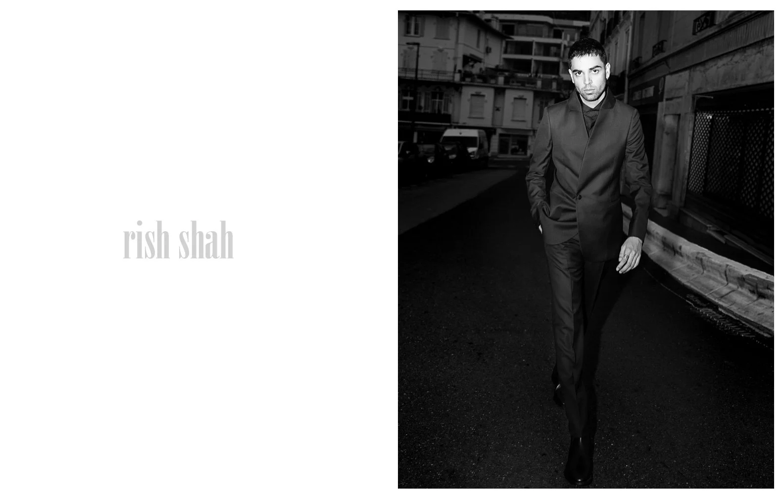 Rish Shah – Editorial Shoot by Tiziano Lugli