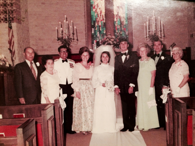 Children Pete and Rosalind Thevaos' Wedding