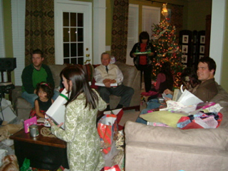 Christmas at Ted and Anna Thevaos's house