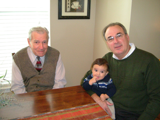 Great Papou, Papou, and Timothy