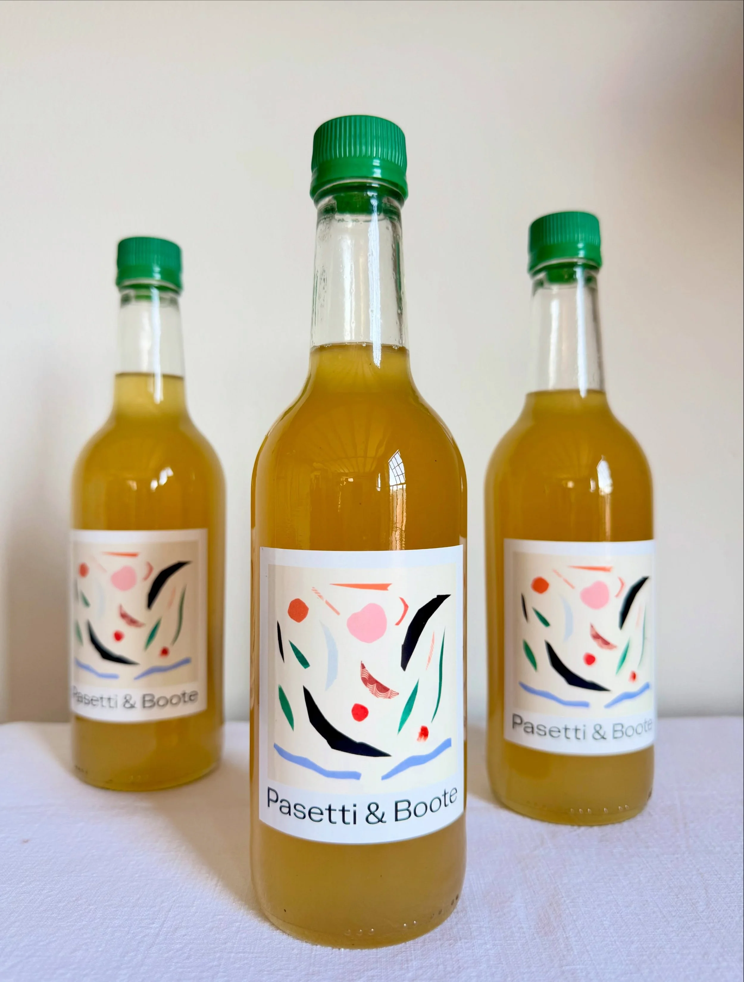 Finally it&rsquo;s back! Fig leaf and lime cordial is plentiful, and we have a few pink elderflower too. We hold most of the latter back to dress strawberries with but each of these beauties makes a delicious refresher on a summers day - fill your bo