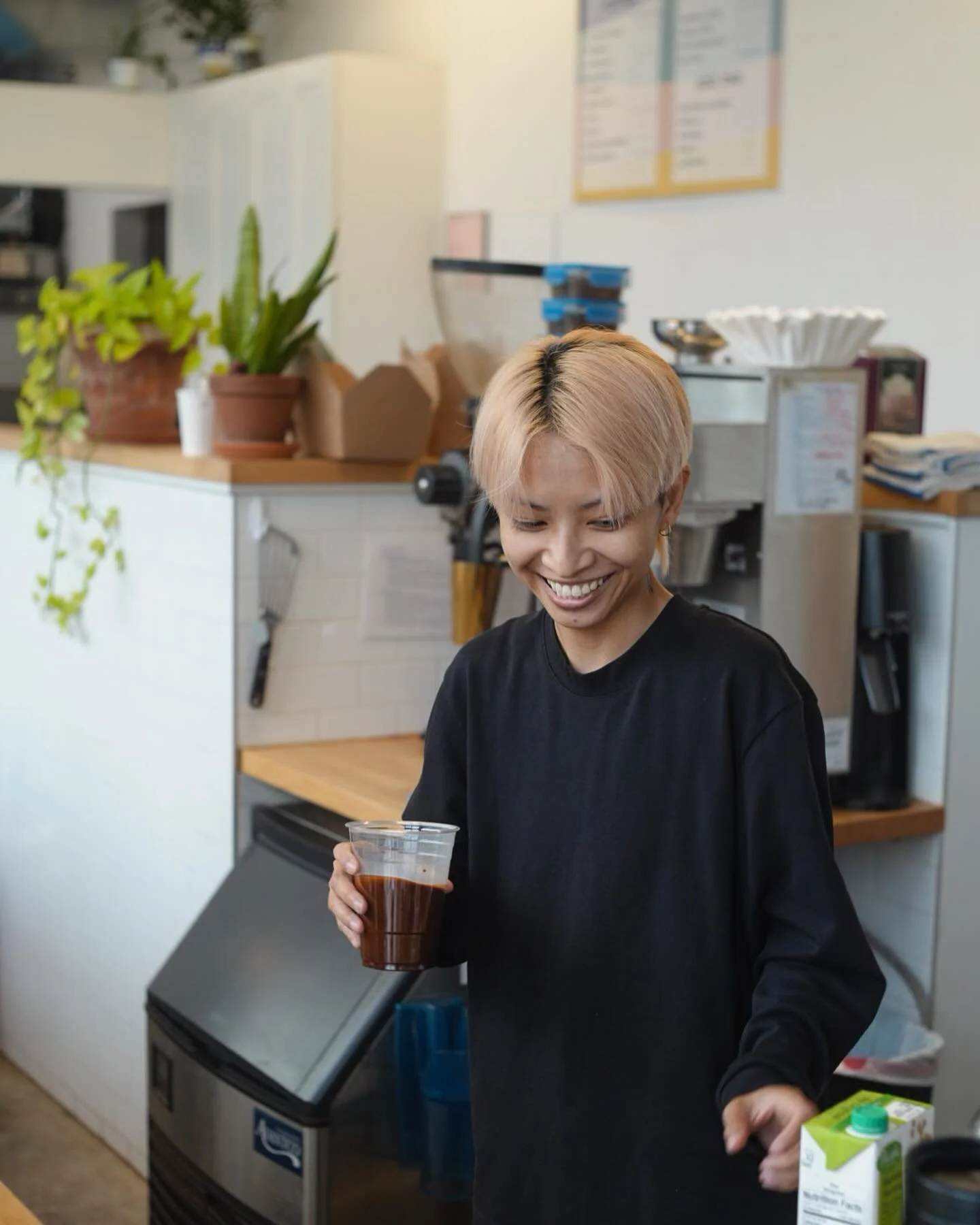 Meet Ngan!

Ngan is the manager for @peakscoffeeco but in her spare time, she comes and helps out at the roastery! You can find her dialing in new recipes, helping pack bags, and QC&rsquo;ing our coffees. In her spare time she&rsquo;s got a need for 