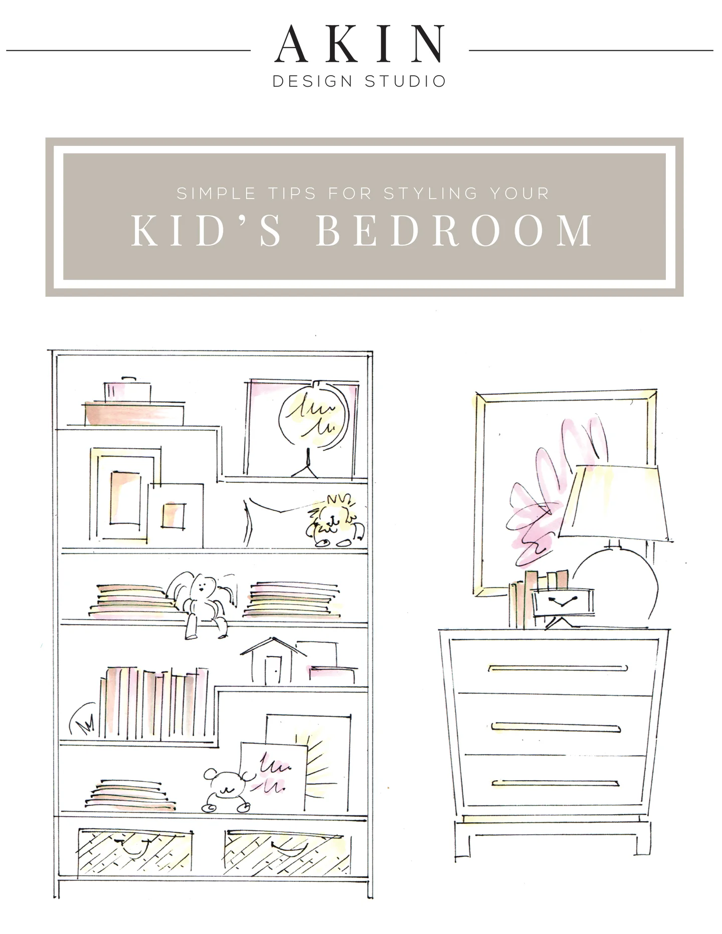 How to Style a Kid's Bedroom