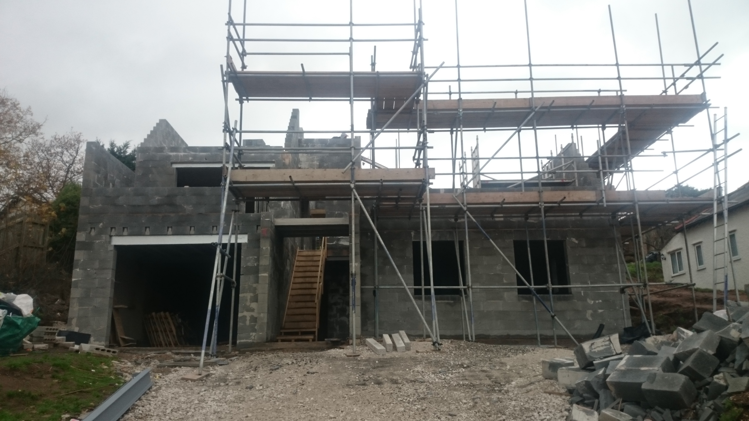 Main Front Elevation - Pre render