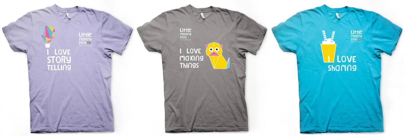 Program Mottos on Children T-Shirts