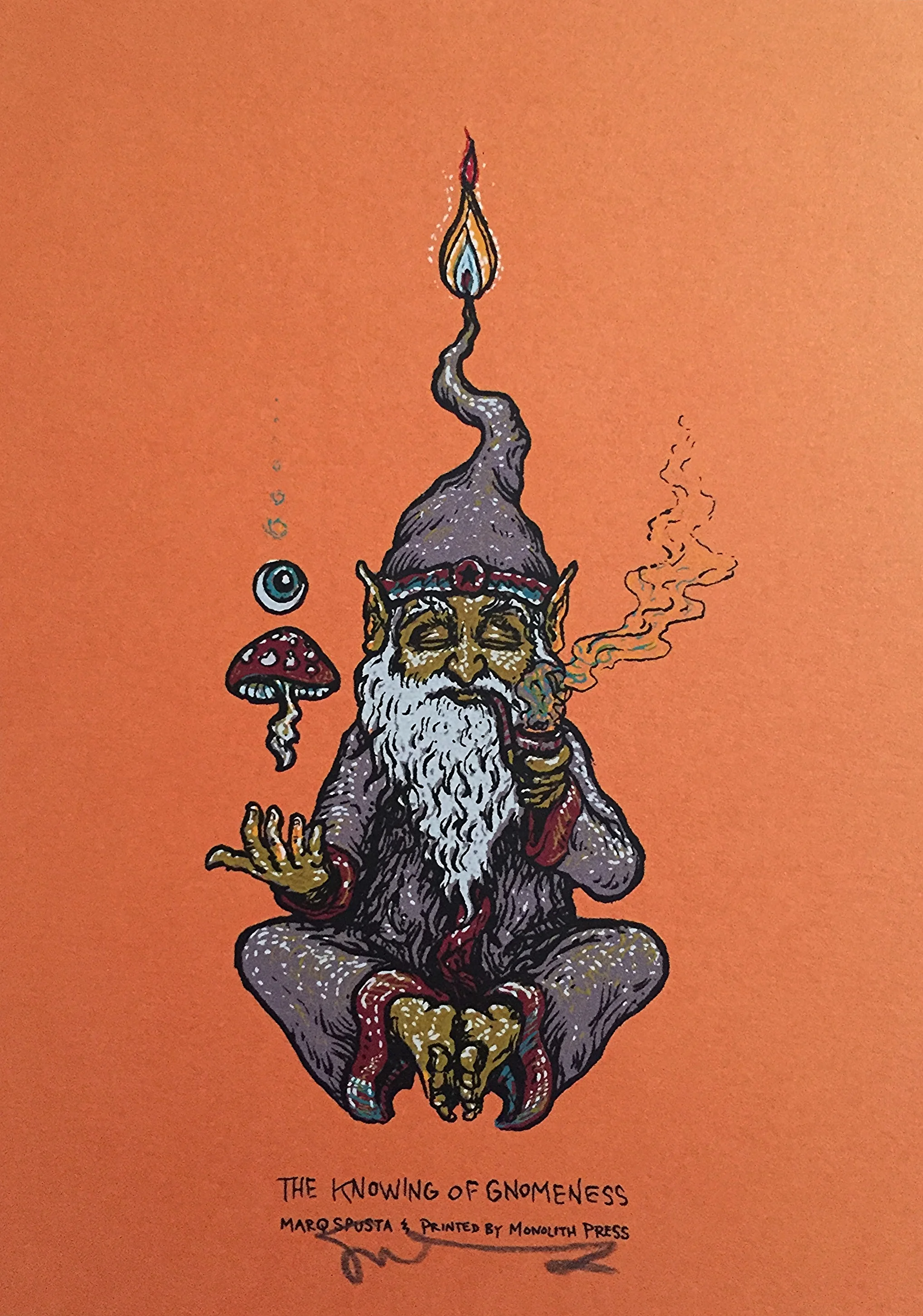 A few Knowing of Gnomeness Minis like these were a part of some "Not So Mystery Packs" that together raised $400 for Operation Smile in September 2016