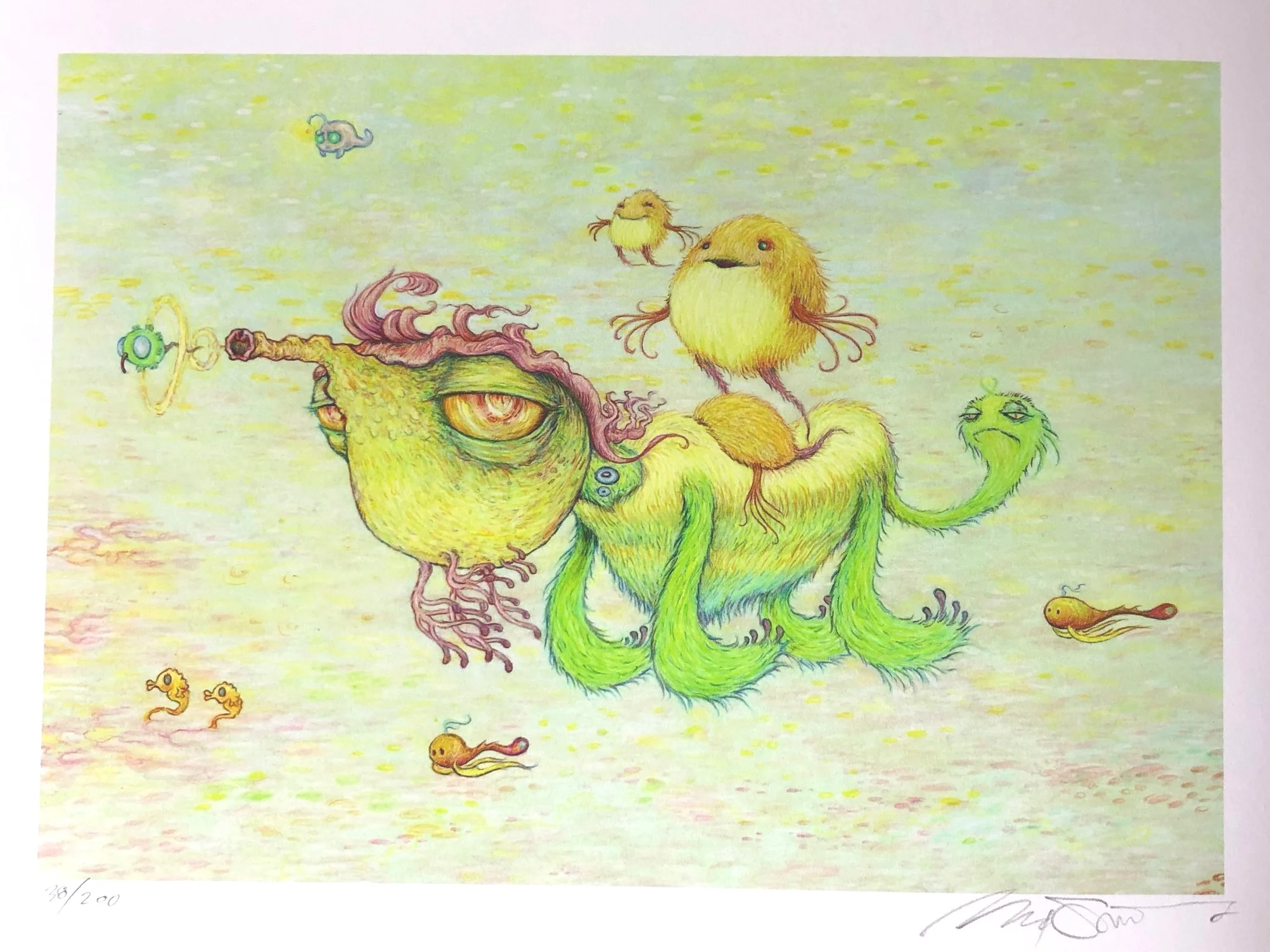 Voyamous Giclee Print Sending 35% to Feeding America