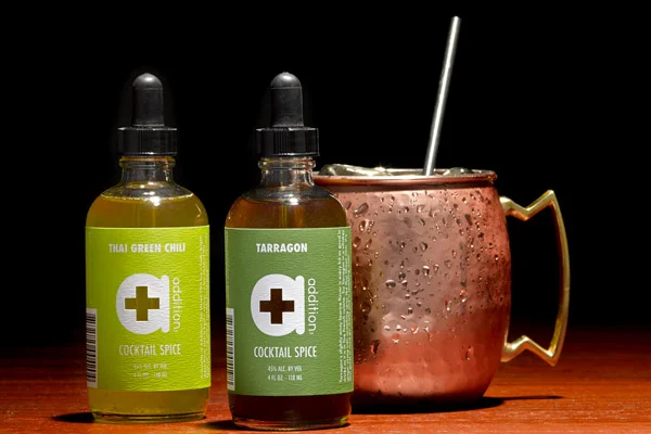 tarragon and thai green chili whiskey ginger cocktail recipe