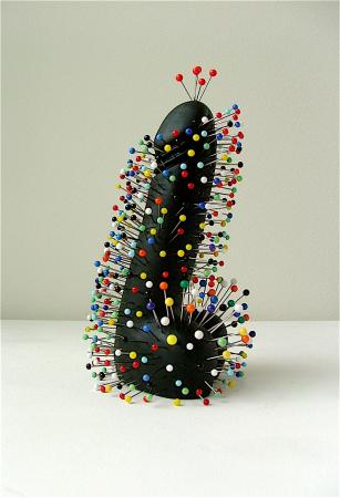  TO BE AUCTIONED ON THE 11TH OF APRIL AT CHRISTIES, LONDON IN AID OF THE TERRENCE HIGGINS TRUST.&nbsp;  Depicting viral loads and dildos, Paul Chisholm’s work is particularly interesting. In  VIRAL LOAD &nbsp;(2010), straight pins puncture this phall