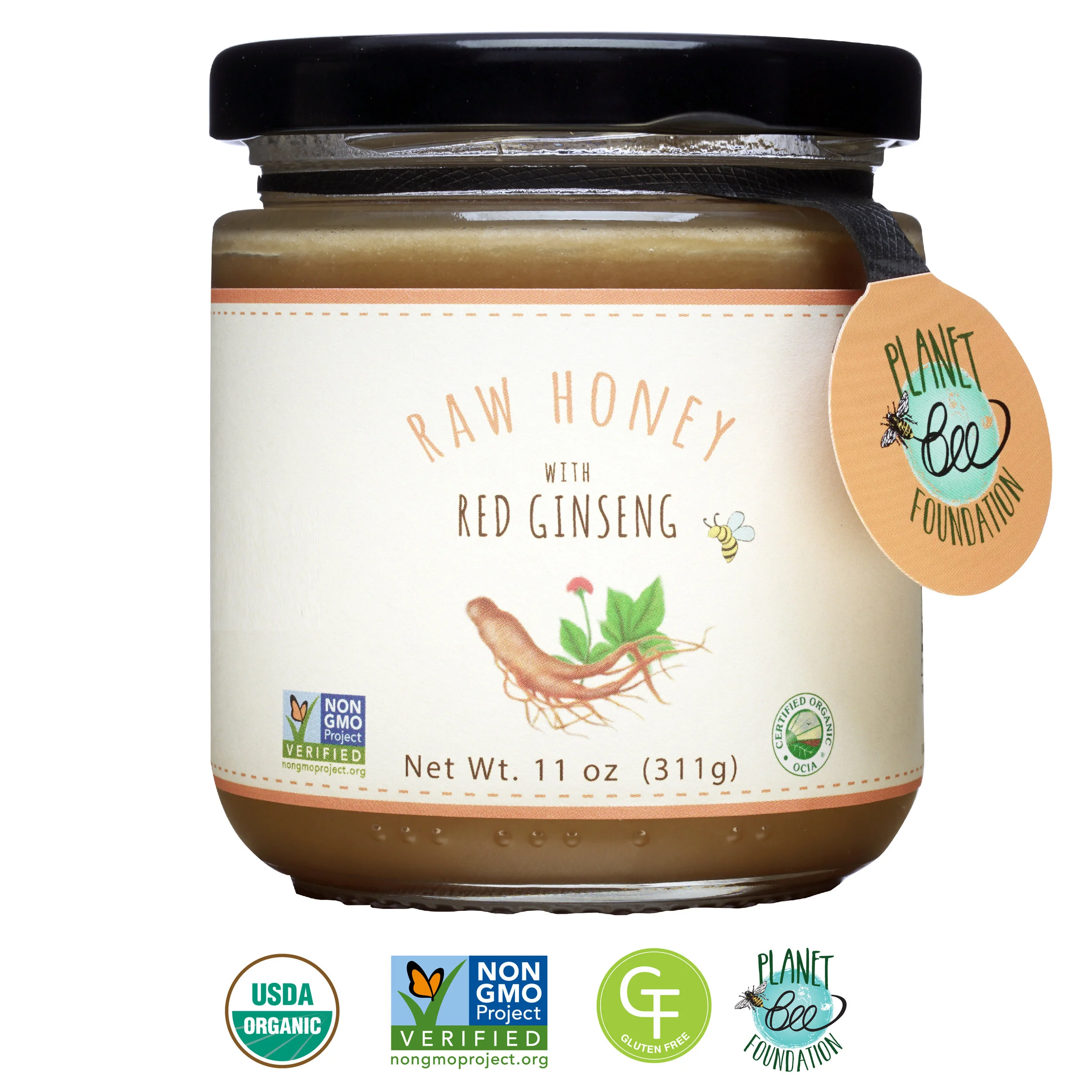 Raw Honey with Red Ginseng — Greenbowus