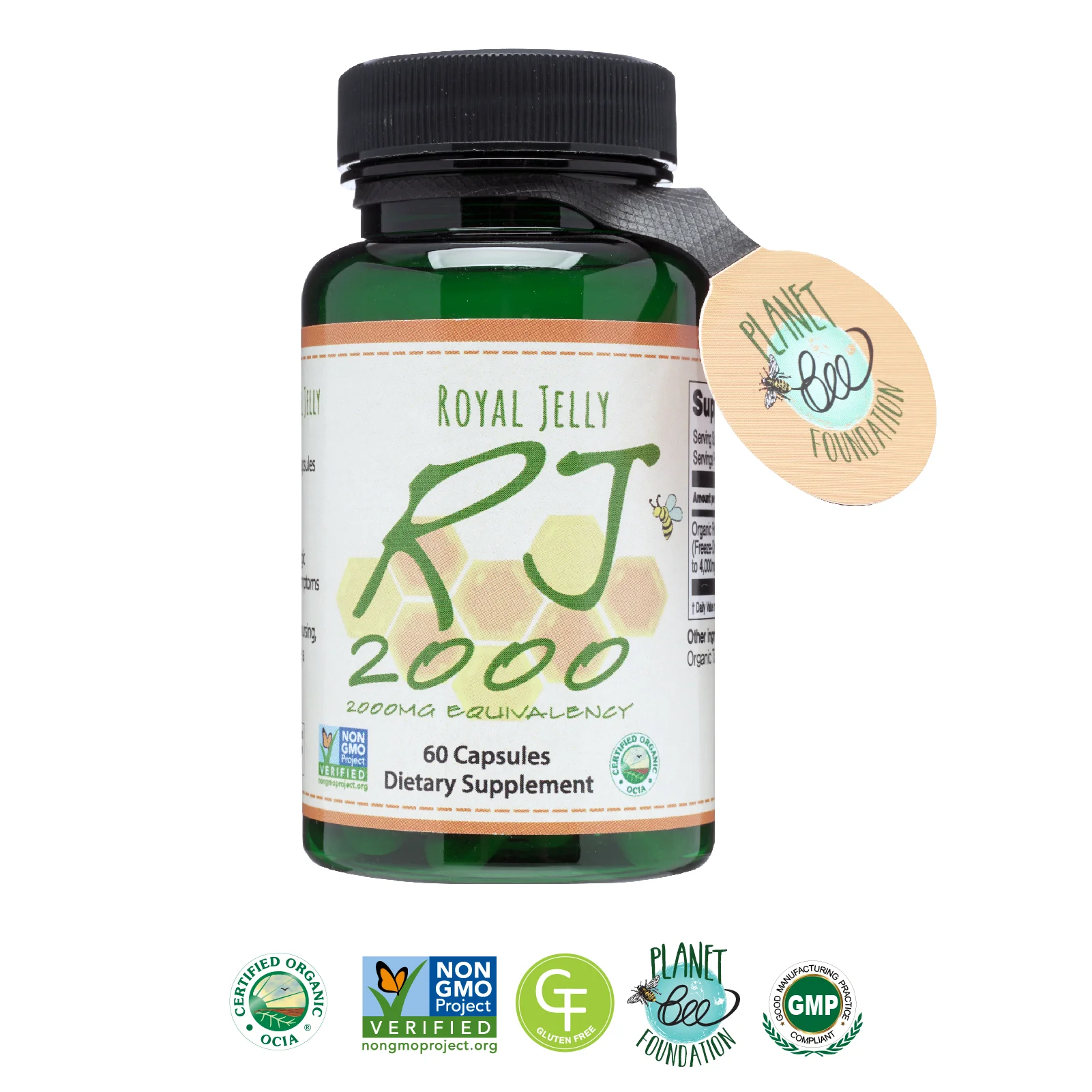 ROYAL JELLY 2000MG EQUIVALENCY_SINGLE PACK (60 CAPS)