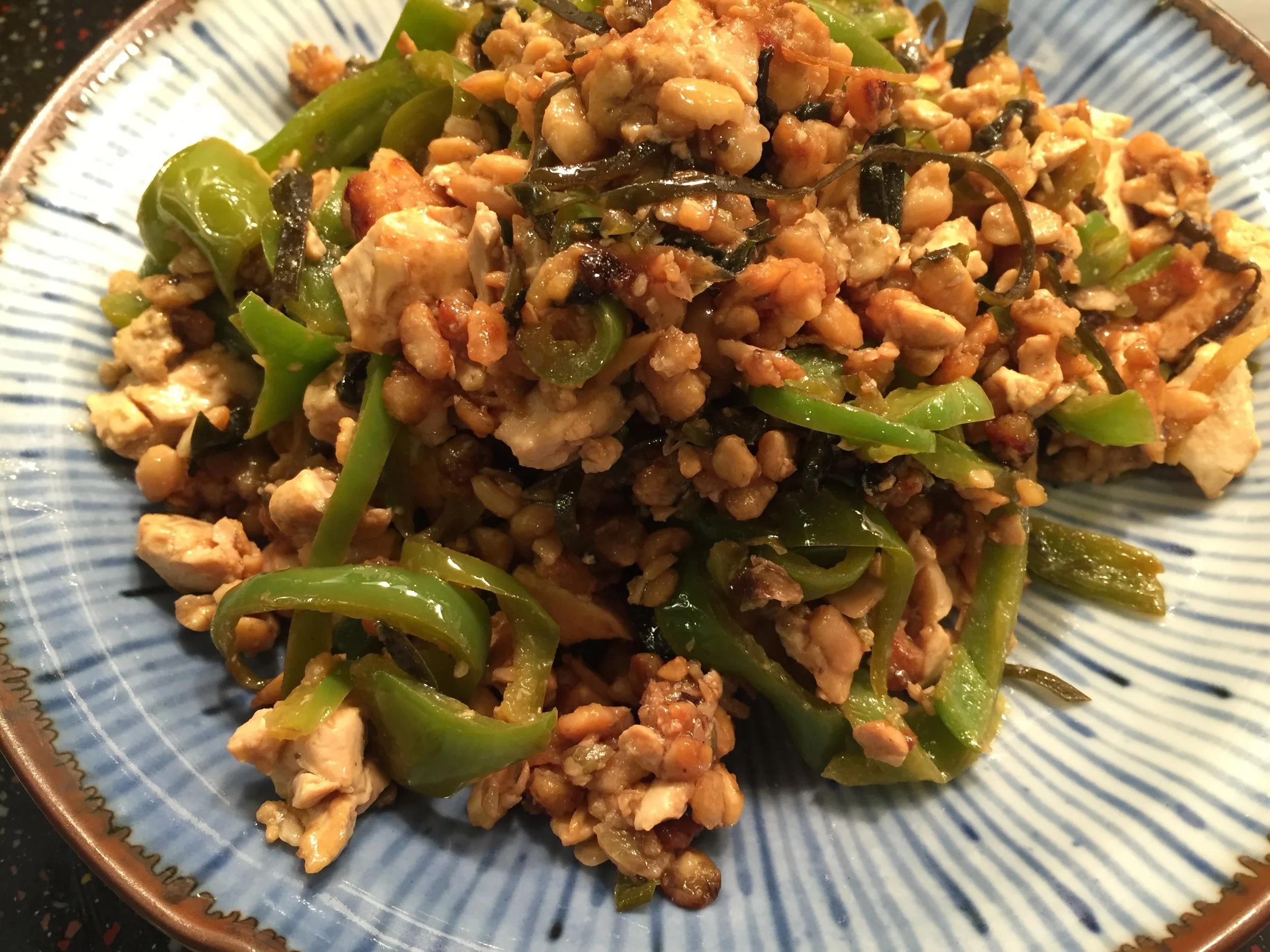 Vegan Japanese "Pepper steak"!?