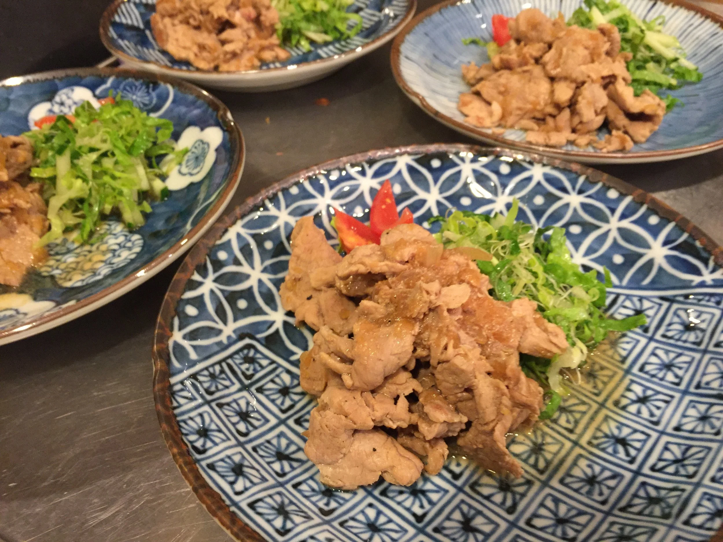 Ginger pork 