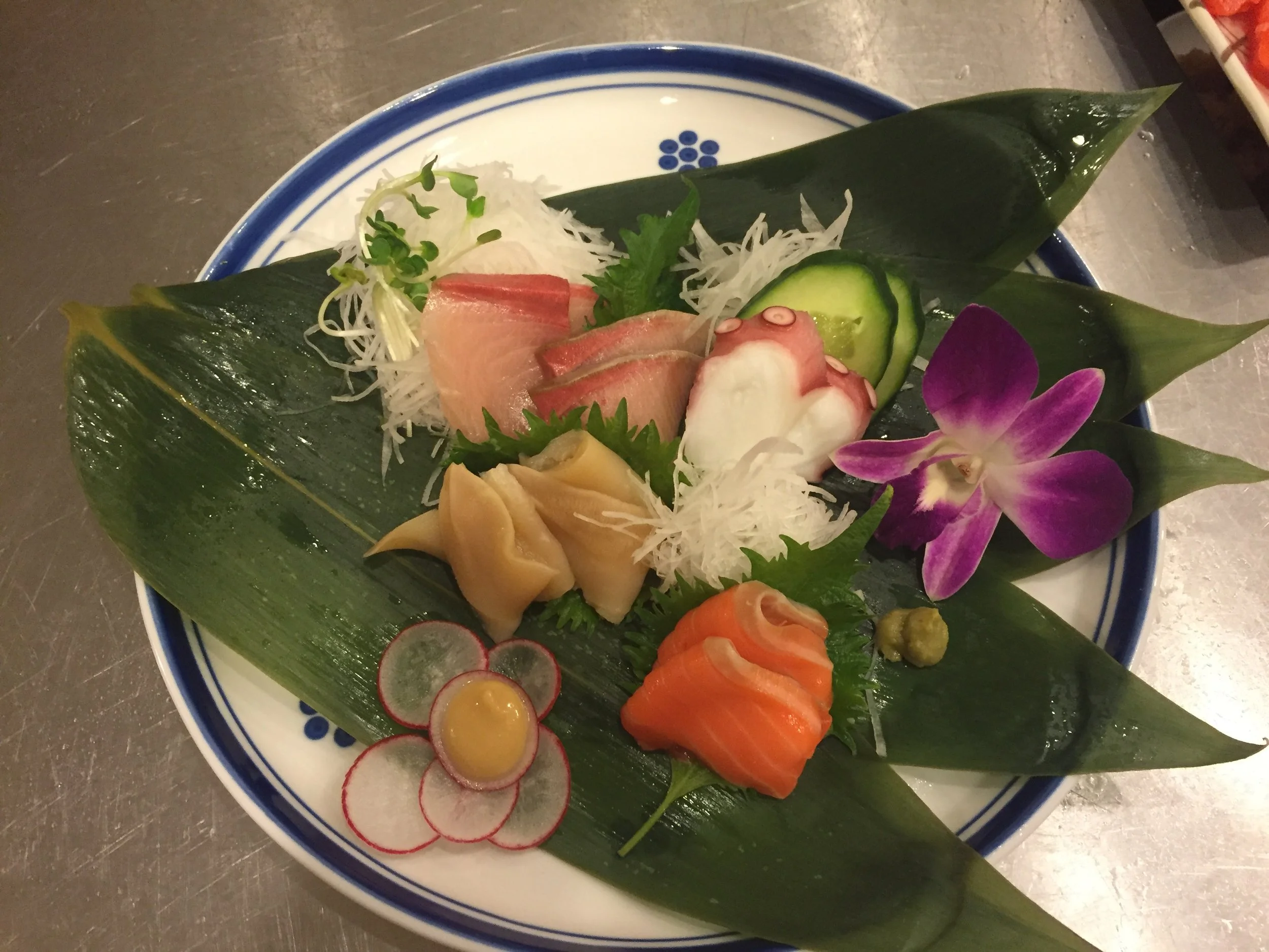 Sashimi platter