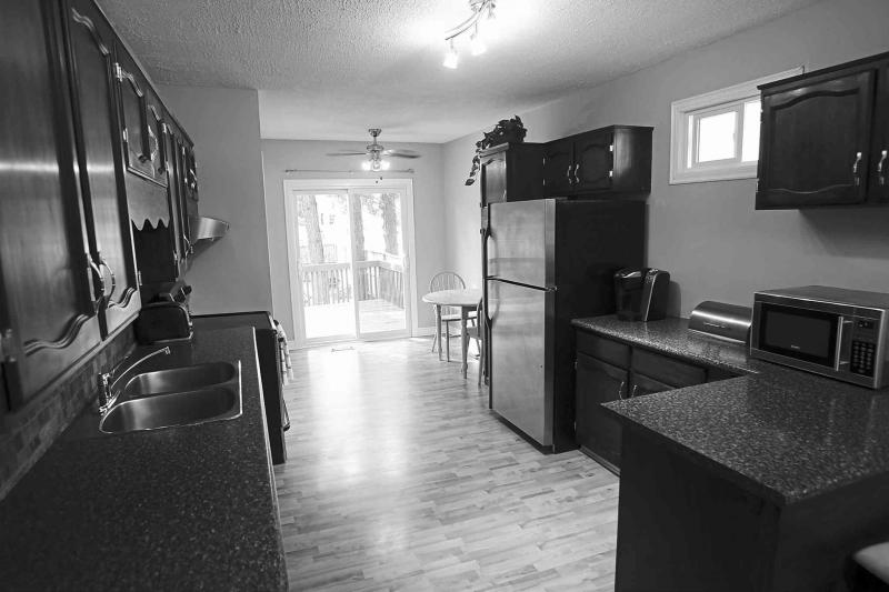 268 Balfour Avenue in Riverview and the realtor is Scott Moore. Kitchen and sliding doors to the deck.