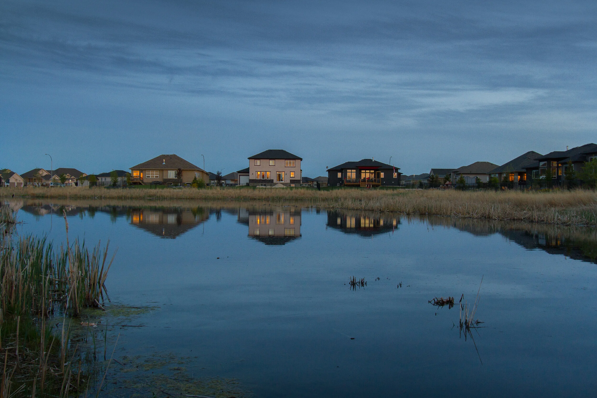 Evening in beautiful Oak Bluff West