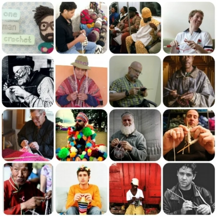MEN who Crochet