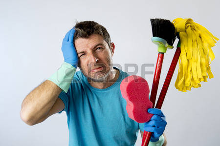 He is here to clean up