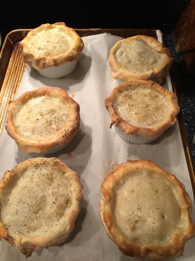 Photo of Home Chef Extraordinaire Marsha Barnhat Clayton's Pot Pie