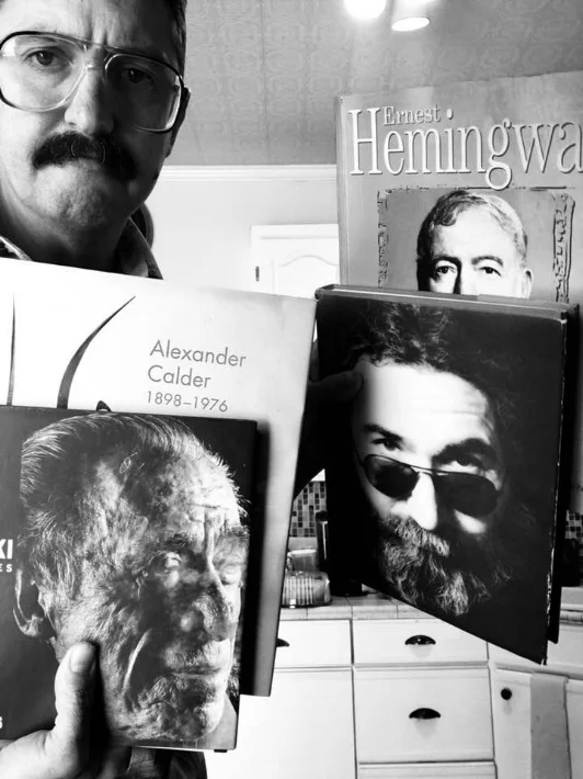 Photo Artist Jason Beamguard during his Book Challenge 2018
