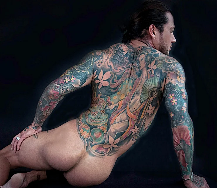 Anthony Timiraos Photo the Tattoo Nude
