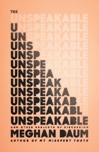 Book Unspeakable by Daum