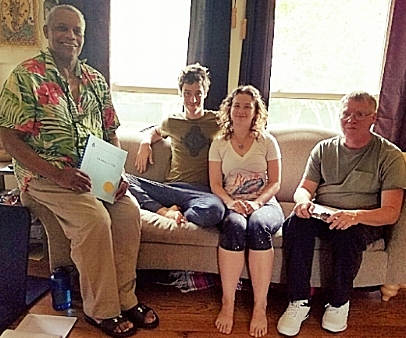 Calvin doing Workshop with Students in Ann Arbor, MI