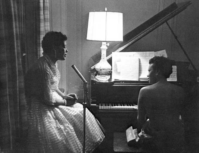 Billie Holiday and Hazel Scott Jazz legends