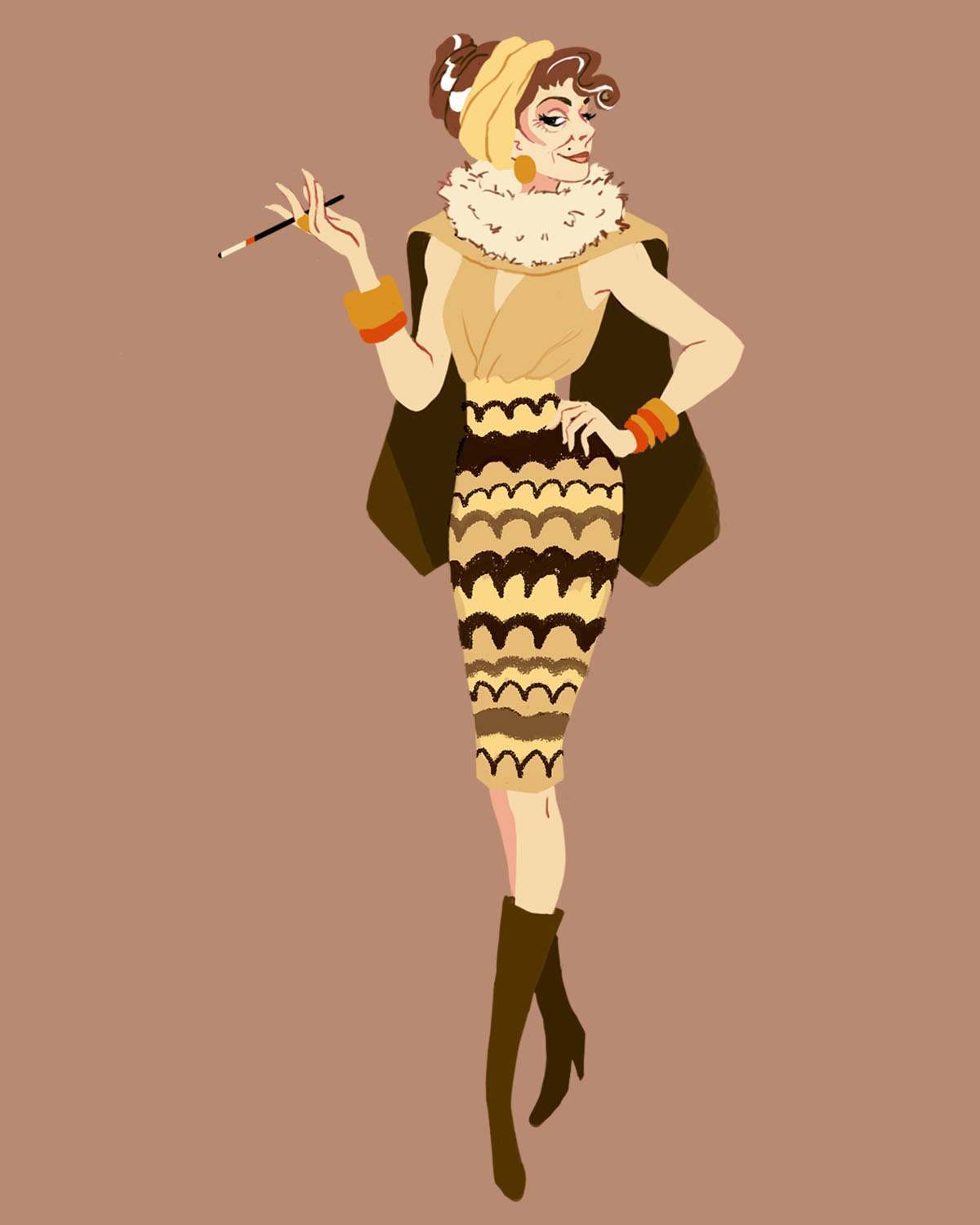 The White Witch Moth